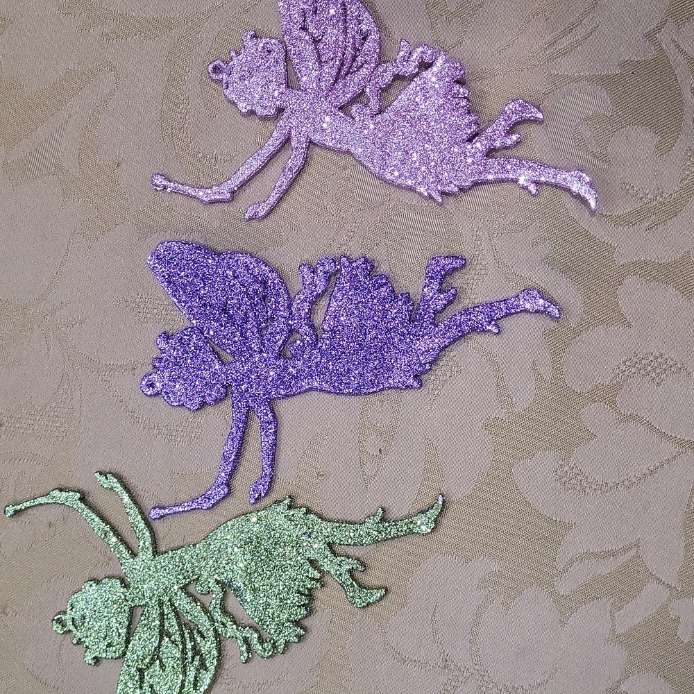 Giveaway Glitter Fairy Ornament